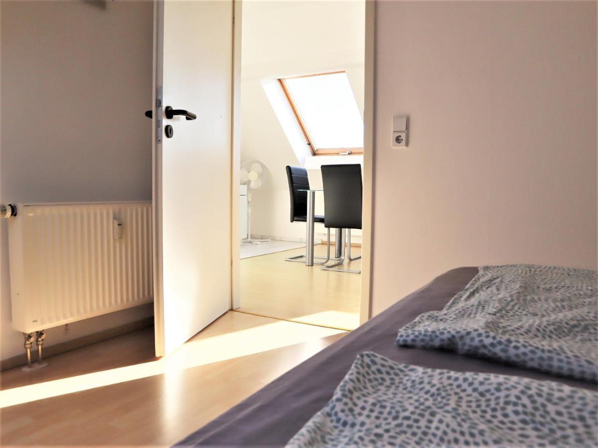 Kuschelige Dachgeschosswohnung Am Clarapark Leipzig Extérieur photo